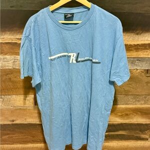 Ralph Lauren Light Blue Graphic Tee